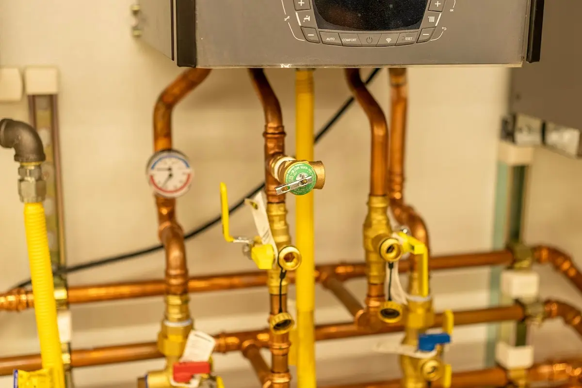 Licensed technician providing Slab Leak Repair for a homeowner in Milton