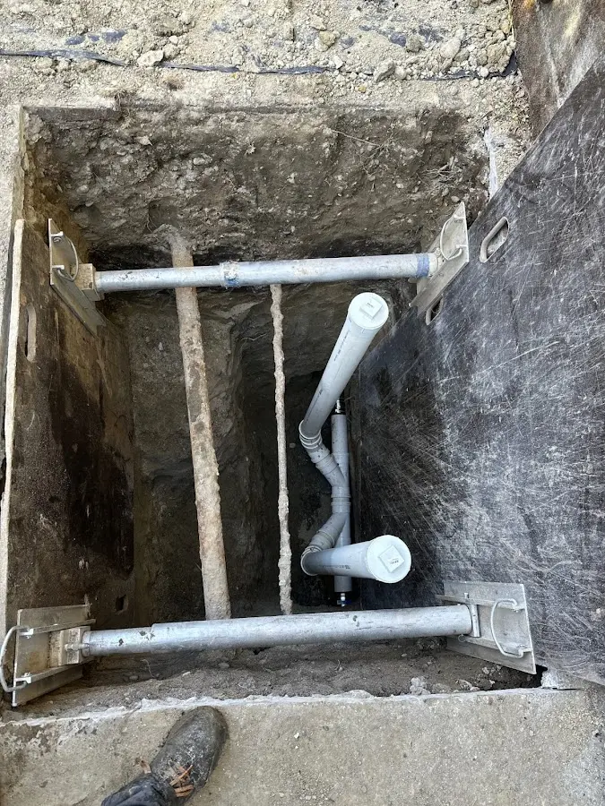 Experienced plumber completing Gas Line Repair work in Milton